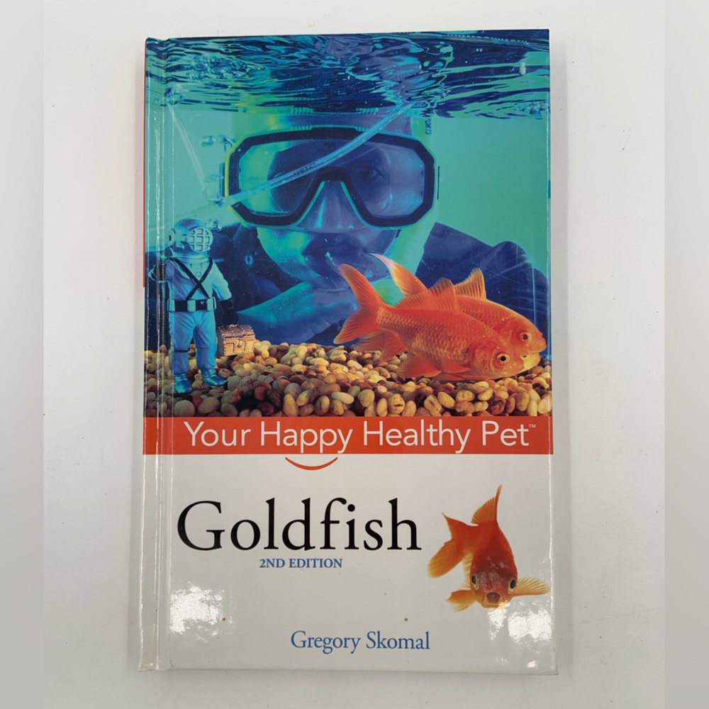 🌹New Listing🌹NWT Your Happy Healthy Goldfish - book by Gregory Skomal- 2nd Ed.